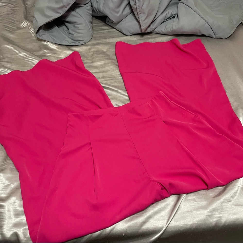 Flared Pink pants